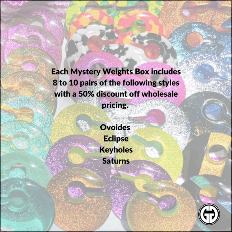 WEIGHTS lote 2 (2) Mystery Weights