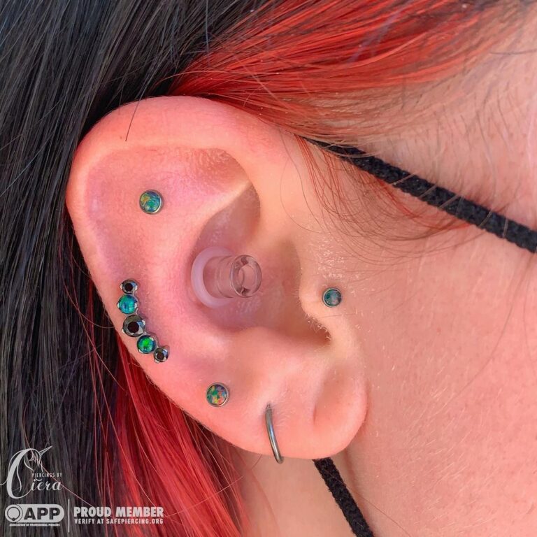 Piercings by Ciewa, CALIFORNIA, USA. ciewa the baker