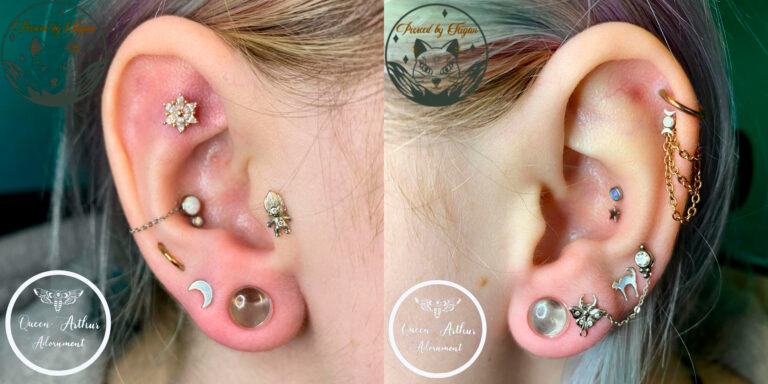 Queen Arthur Adornment, NORTH YORKSHIRE, ENGLAND. queen arthur adornment crystal